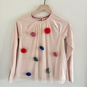 Mini Boden Pink Long Sleeve top